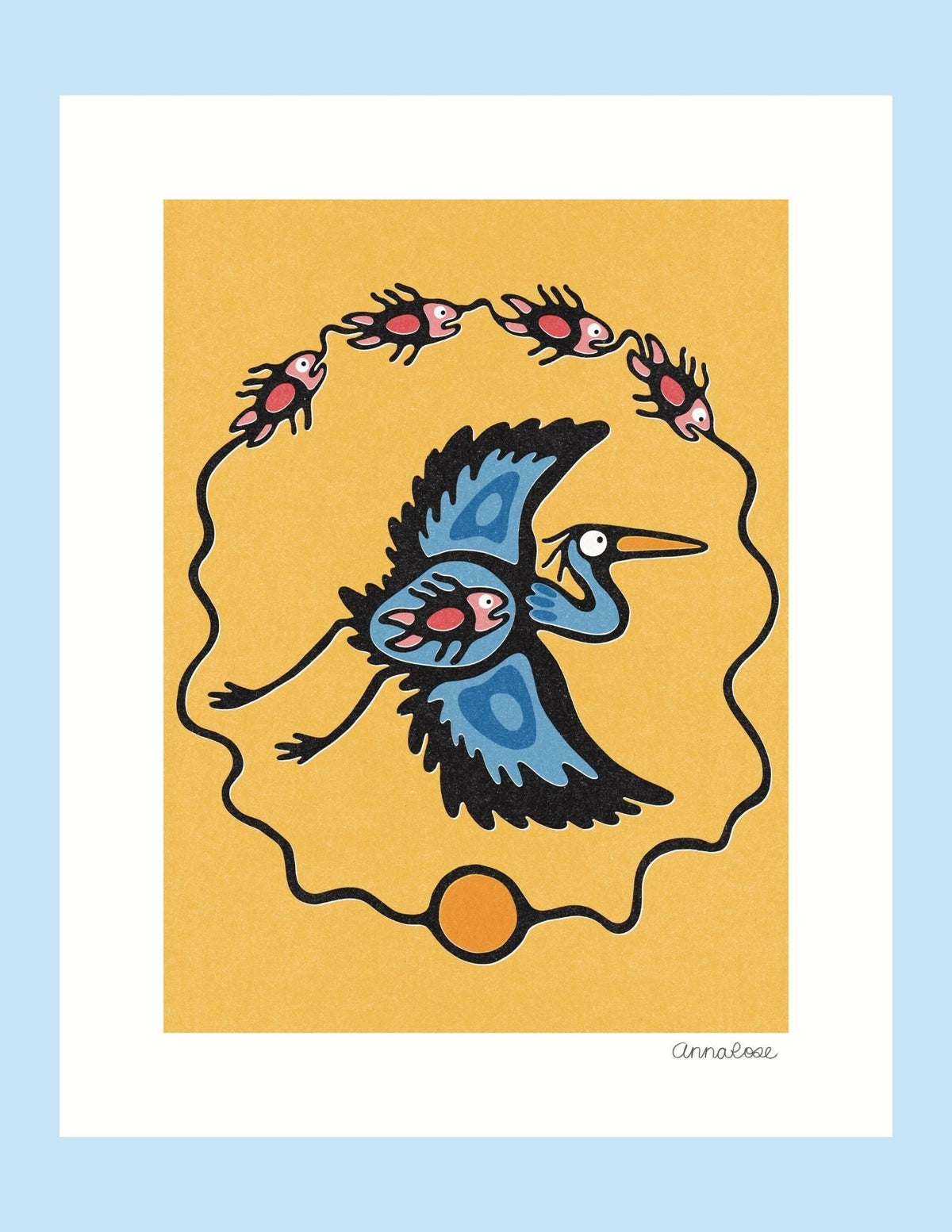 Anna Rose Artwork - Zhashagi Print