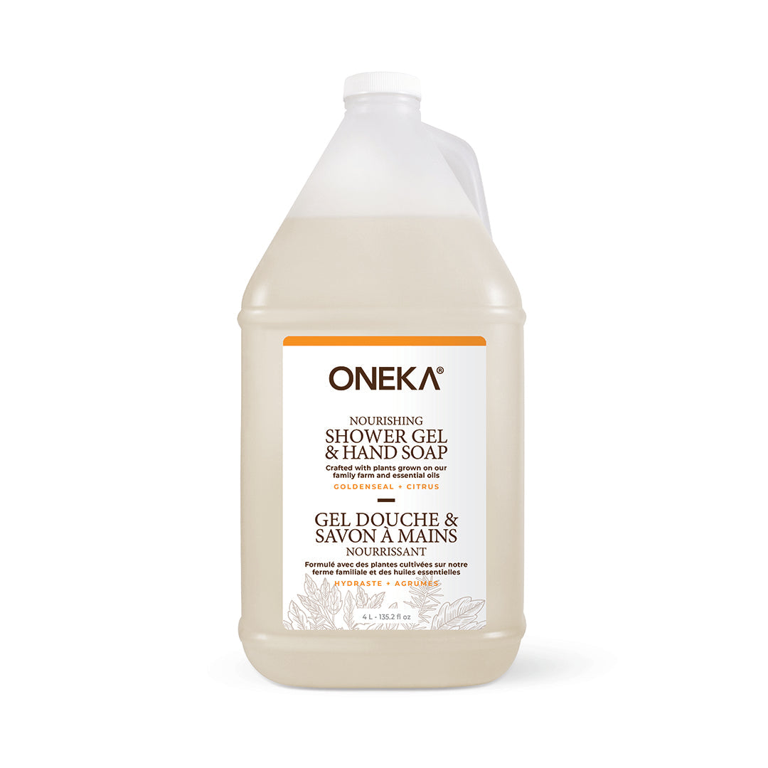 ONEKA - GOLDENSEAL & CITRUS Shower Gel / Hand Soap