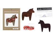 Kiriki Press - DALA HORSE Stitched Ornament Kit