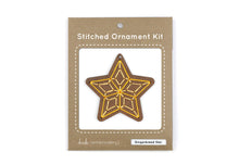 Kiriki Press - GINGERBREAD STAR Stitched Ornament Kit