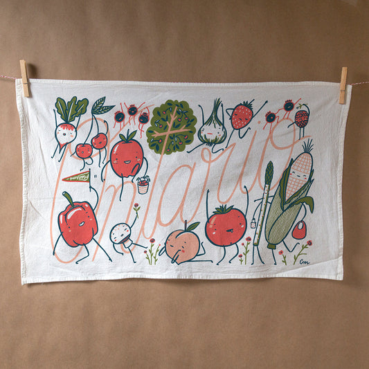 Claire Manning - ONTARIO Flour Sack Tea Towel