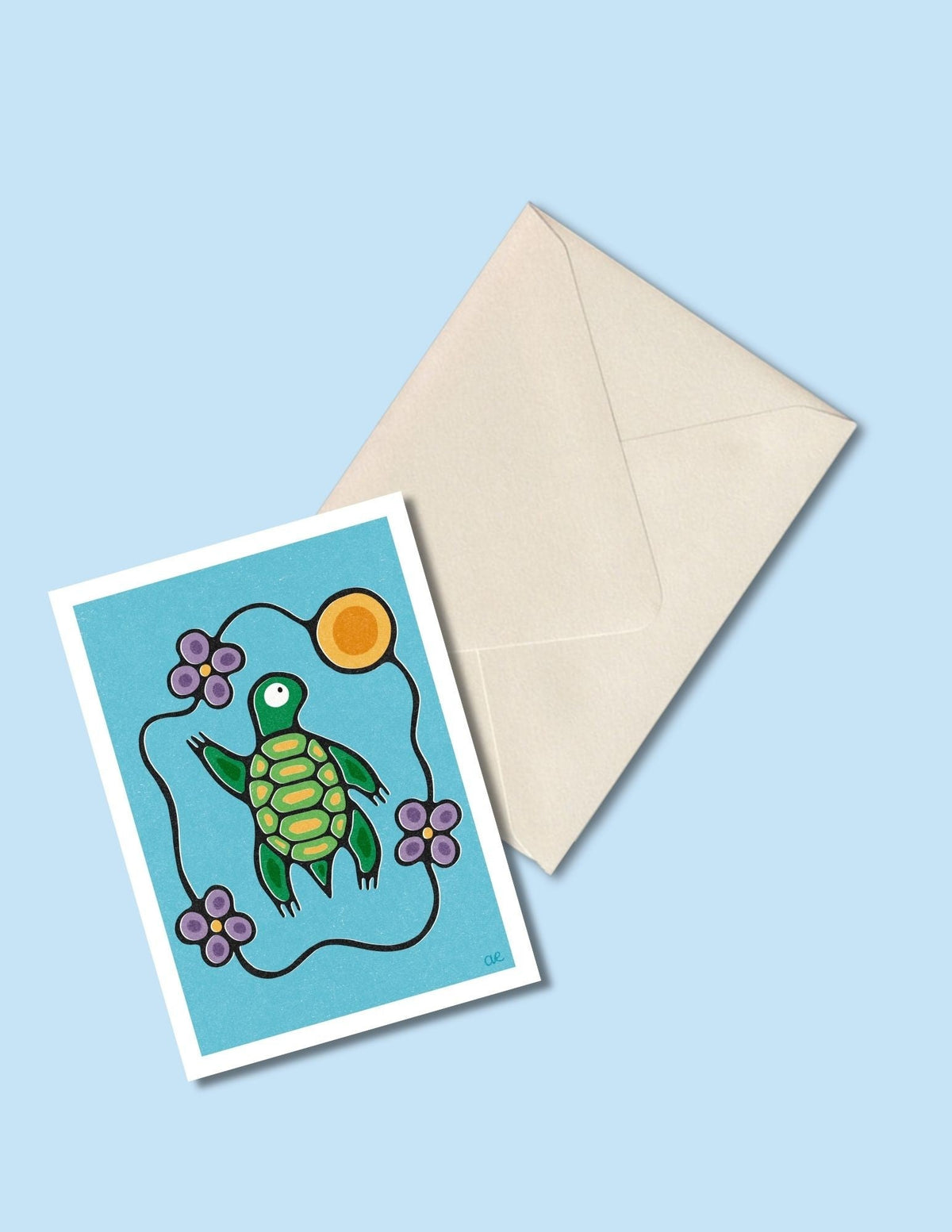 Anna Rose Artwork - Mikinaak Card