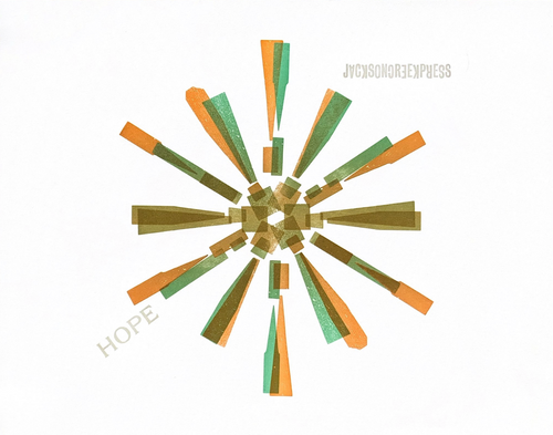 Jackson Creek Press - HOPE Letterpress Print