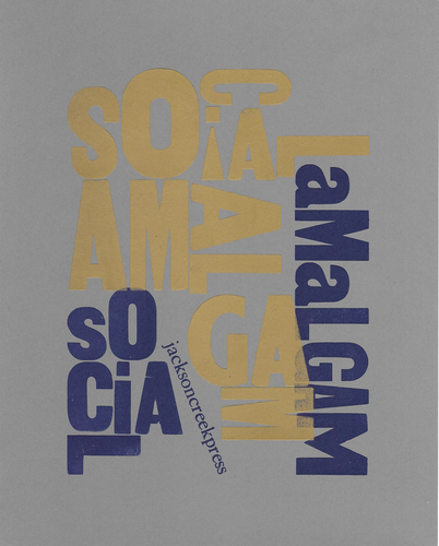 Jackson Creek Press - SOCIAL AMALGAM Art Print