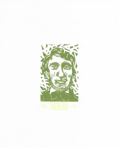 Jackson Creek Press - THOREAU Art Print