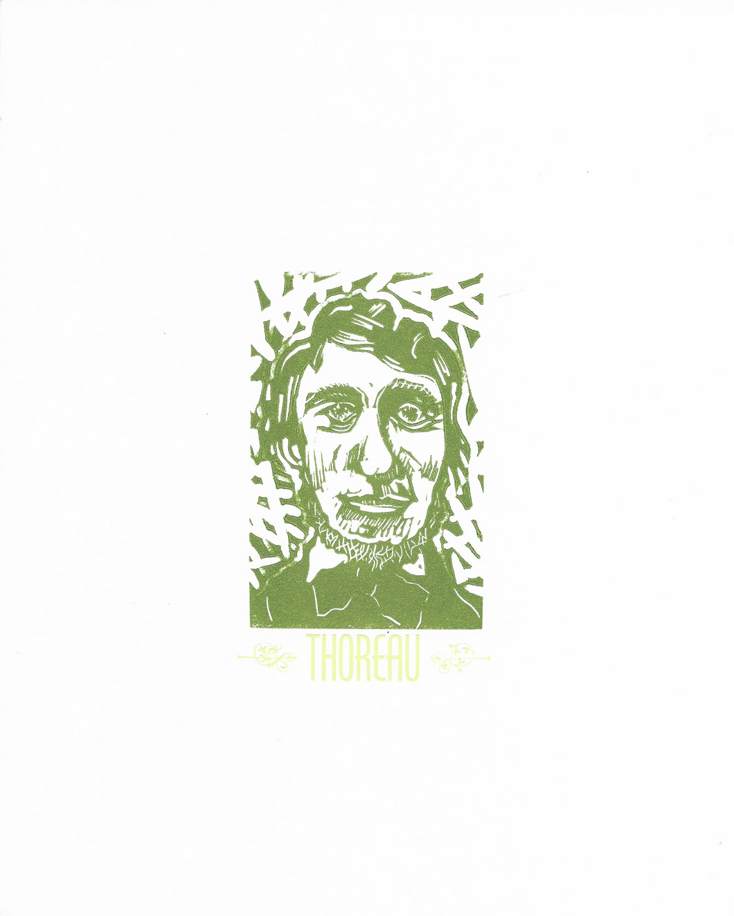 Jackson Creek Press - THOREAU Art Print