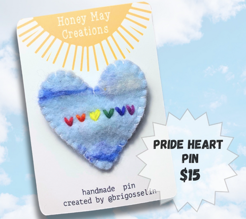 Brianna Gosselin - Handmade Heart Pins
