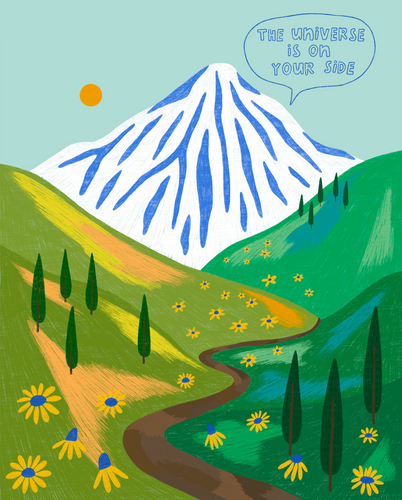 Away Designs - THE VIEW Poster