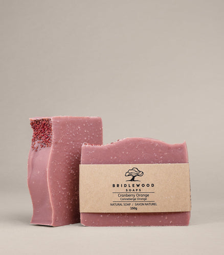 Bridlewood Soaps - Cranberry Orange Bar Soap