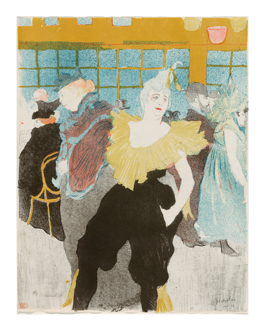 Watson & Lou - ELLES: THE CLOWNESSE Historical Art Print