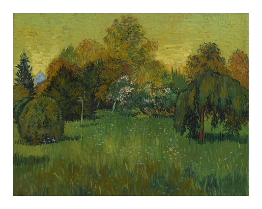 Watson & Lou - THE POET'S GARDEN Historical Art Print