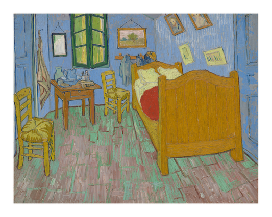Watson & Lou - THE BEDROOM Historical Art Print