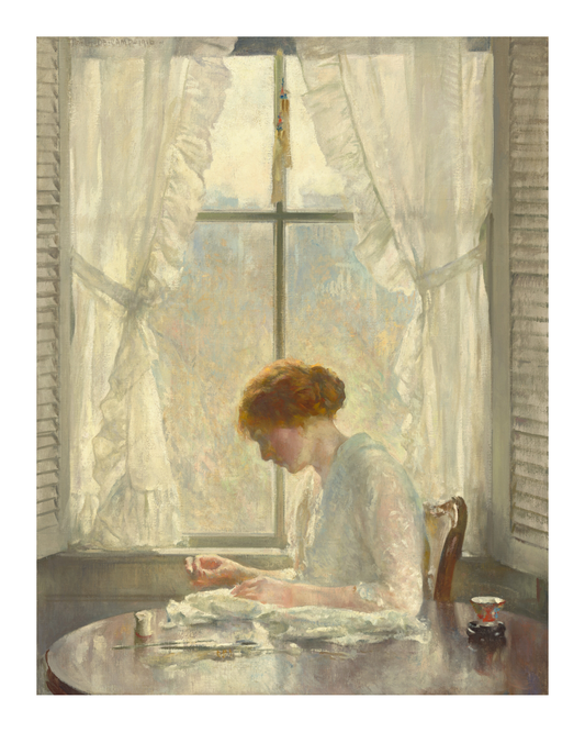 Watson & Lou - THE SEAMSTRESS Historical Art Print