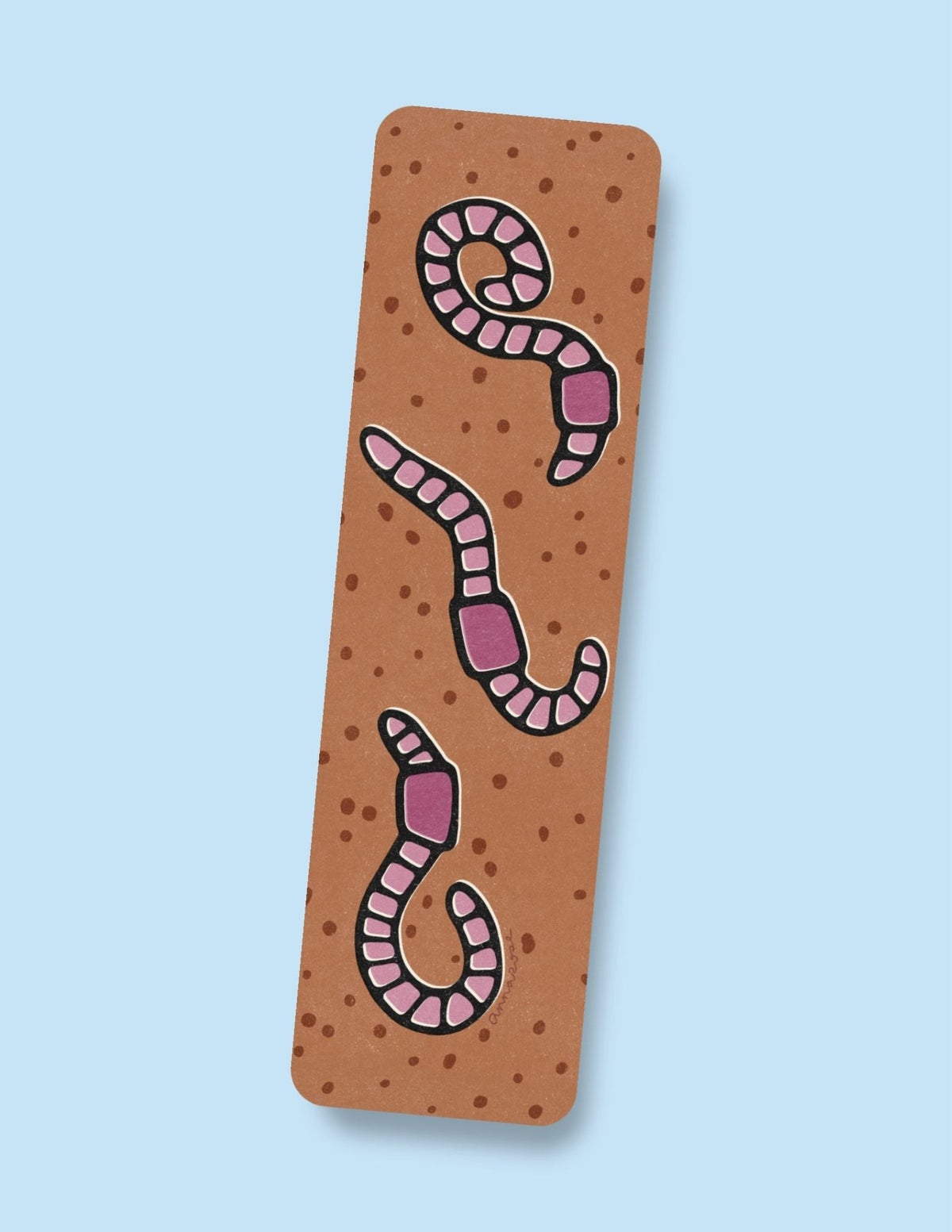 Anna Rose Artwork - Akiizagaskwayag Bookmark