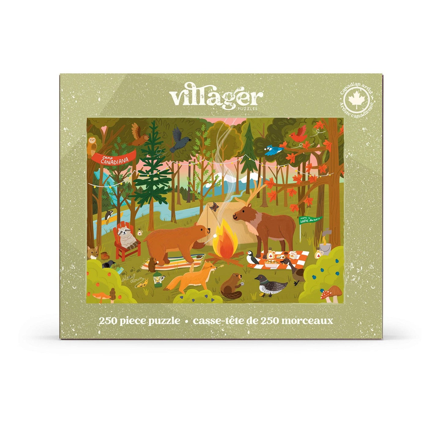 Villager Puzzles - Camp Canadiana | 250 Piece Puzzle