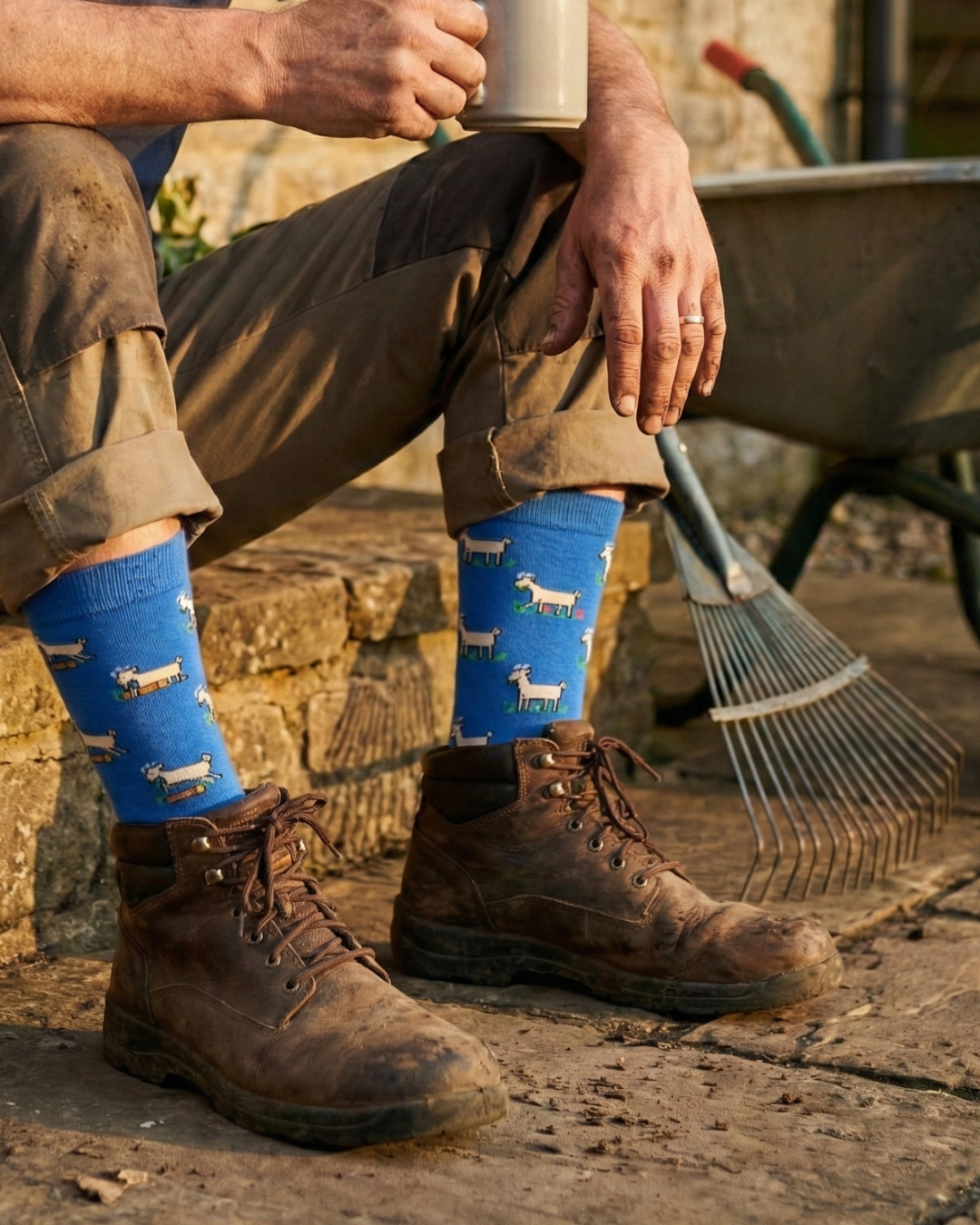 Friday Sock Co. - Men's Goats This Did Good Socks