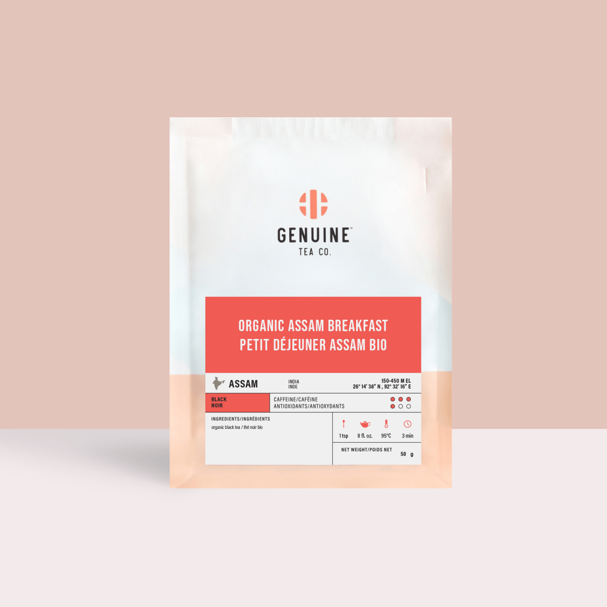 Genuine Tea - Organic Assam Breakfast - English Breakfast (Black Tea)