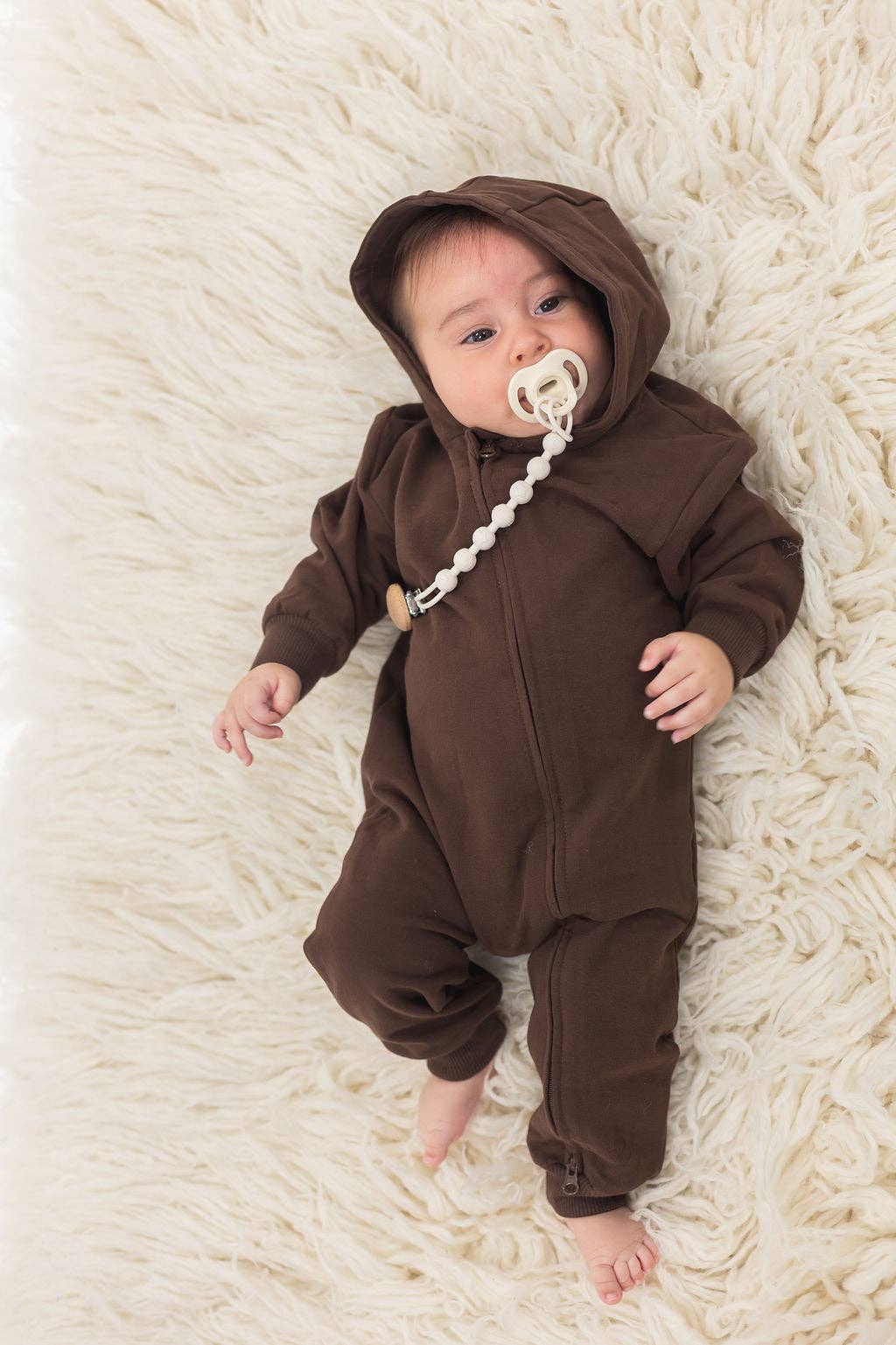 Mila & Co. - Hoodie Romper | Mocha