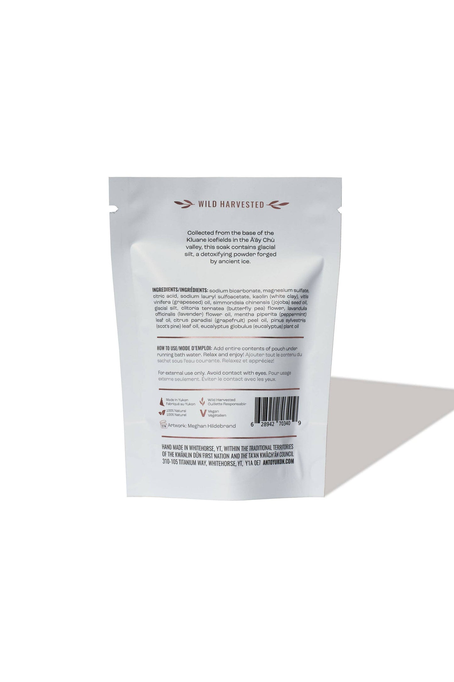 Anto Yukon - Foaming Glacier Bath Soak: 100 g