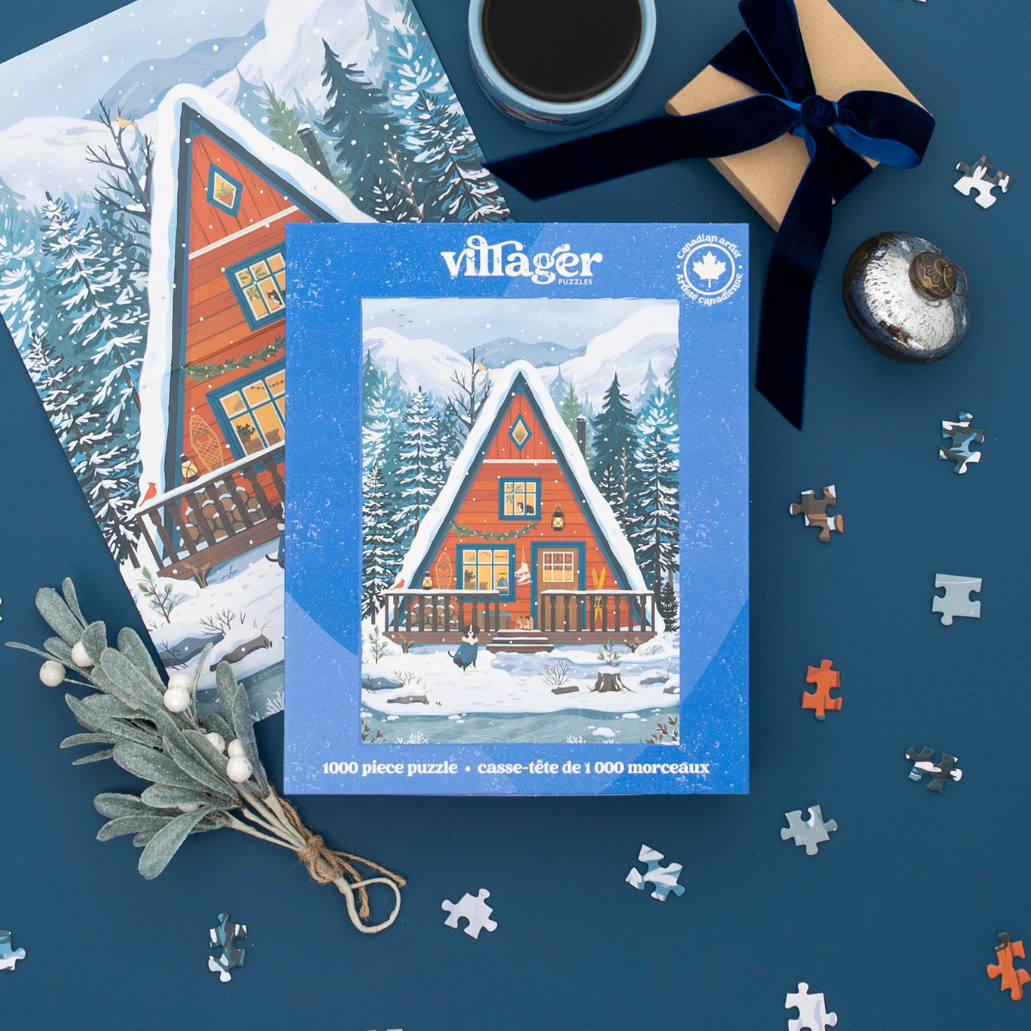 Villager Puzzles - Midwinter Retreat | 1000-Piece Puzzle