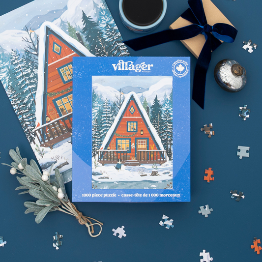 Villager Puzzles - Midwinter Retreat | 1000-Piece Puzzle