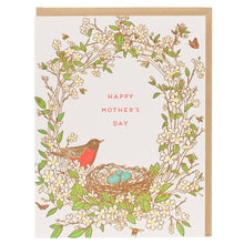 Porchlight Press - Mother's Day Robin Bird Nest Card