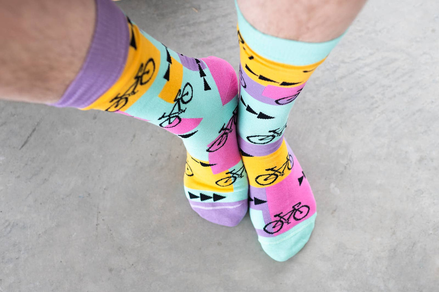 Friday Sock Co. - Women's 80's Road Bikes Socks