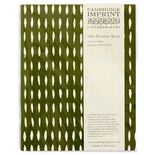 Cambridge Imprint - EXERCISE BOOK Seed Olive