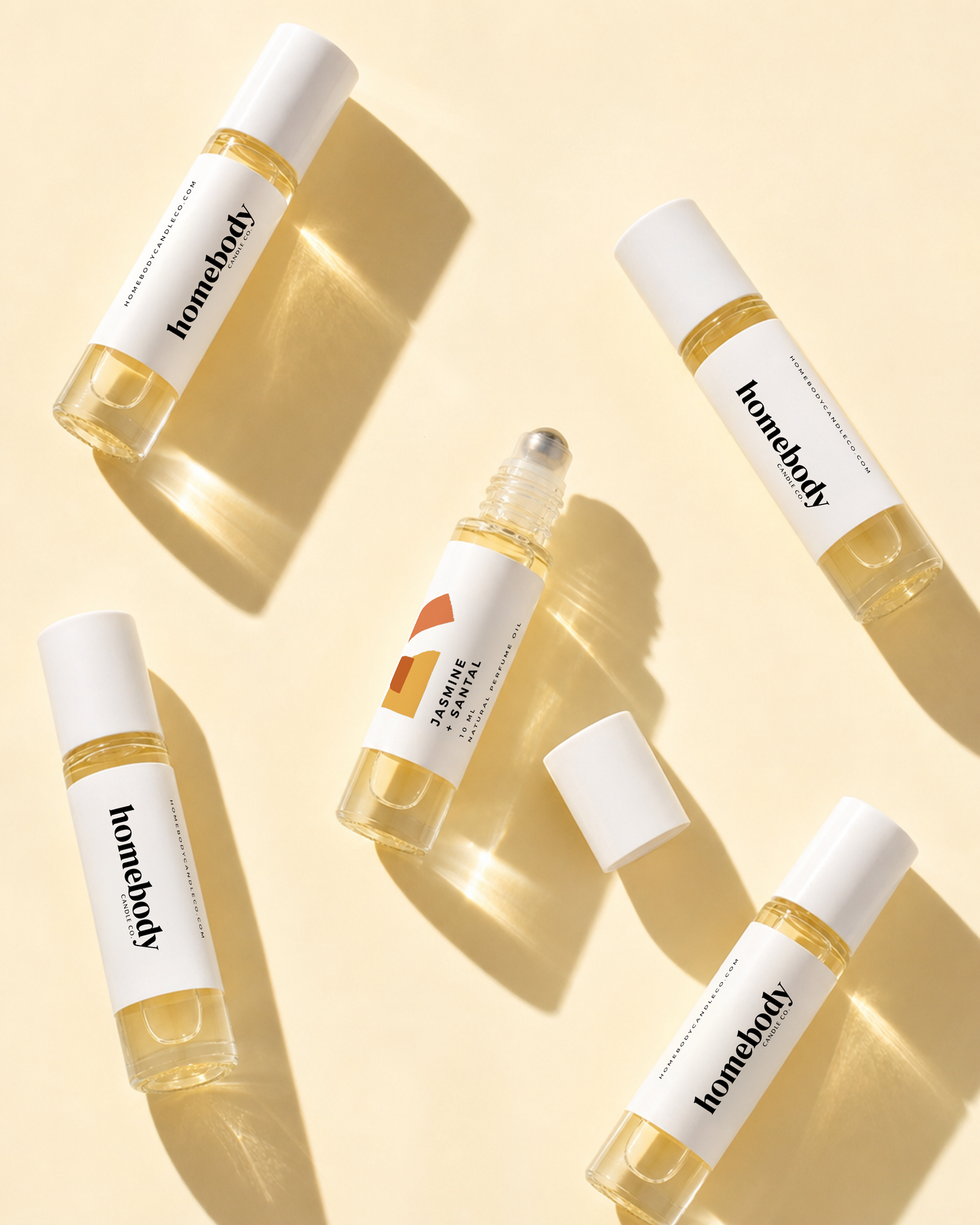 Homebody Candle Co. - Jasmine + Santal • Perfume Oil