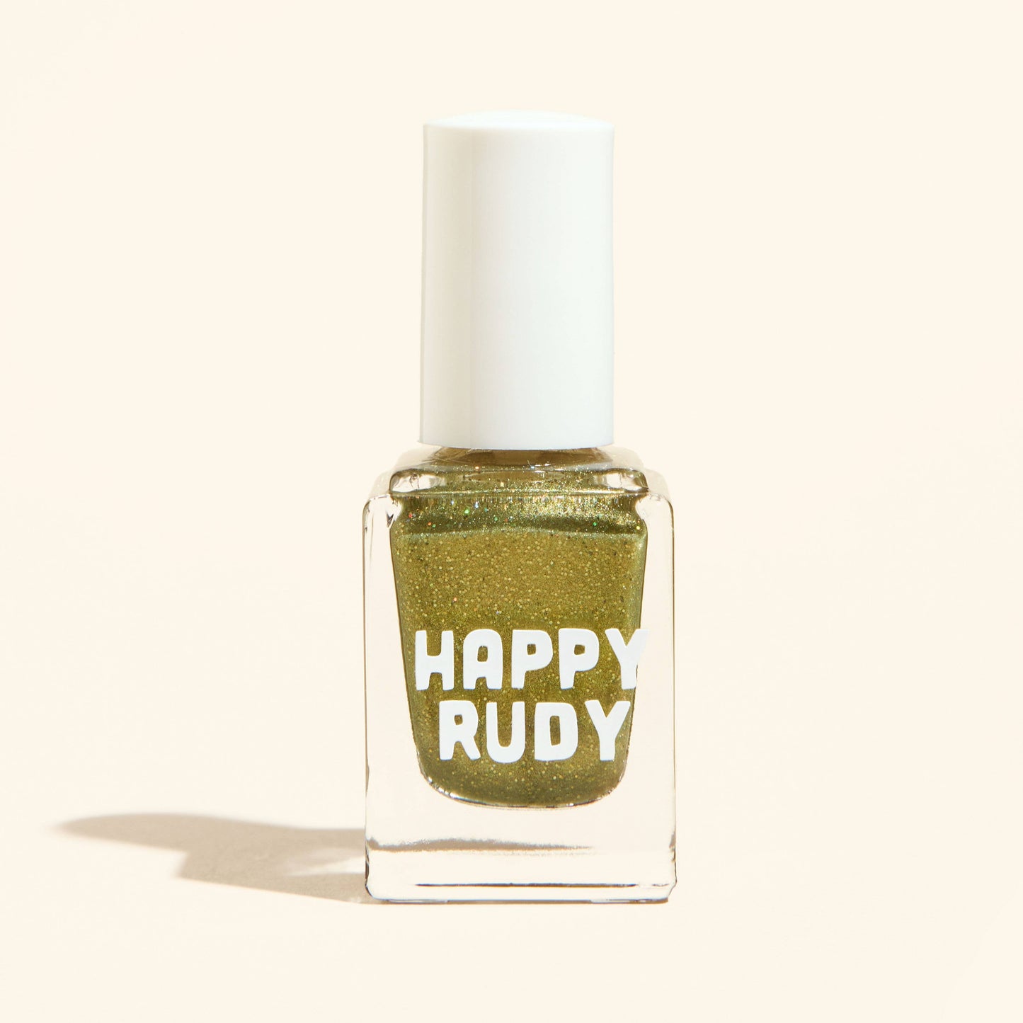 Happy Rudy - Holiday Rebel | Vegan Nail Polish | Green | Eco-Glitter