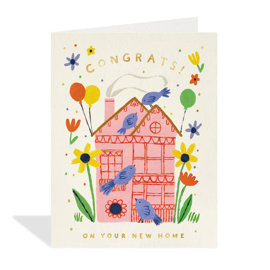 Halfpenny Postage - CONGRATS HOME Housewarming Card