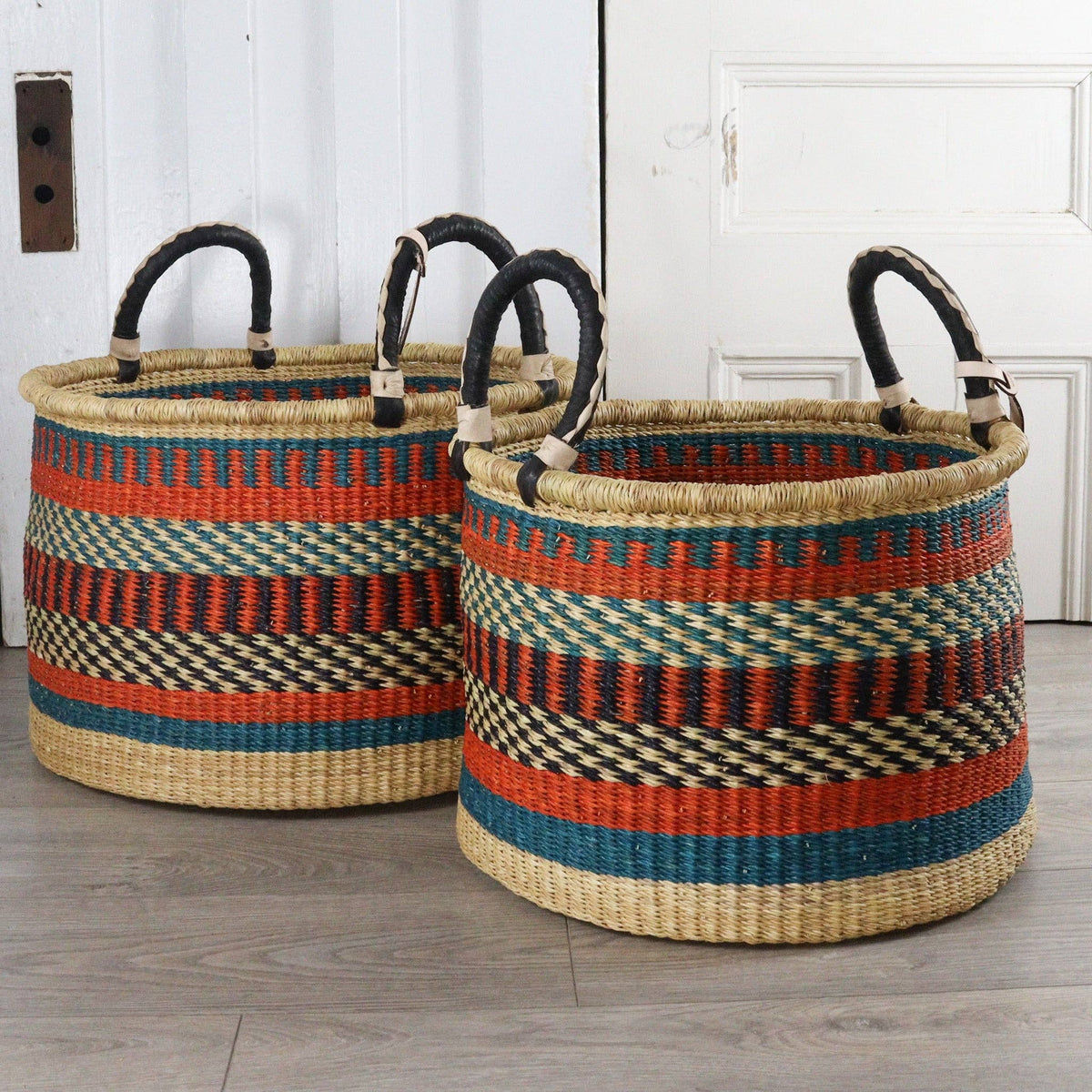 Big Blue Moma - Bolga Basket SHORT LAUNDRY (Medium)