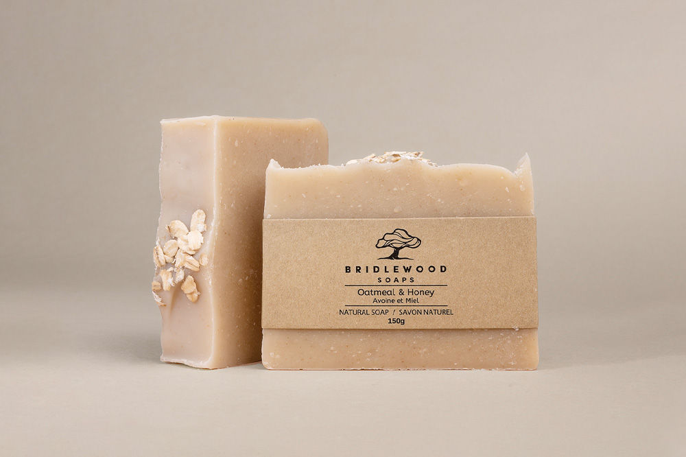 Bridlewood Soaps - Oatmeal & Honey Bar Soap