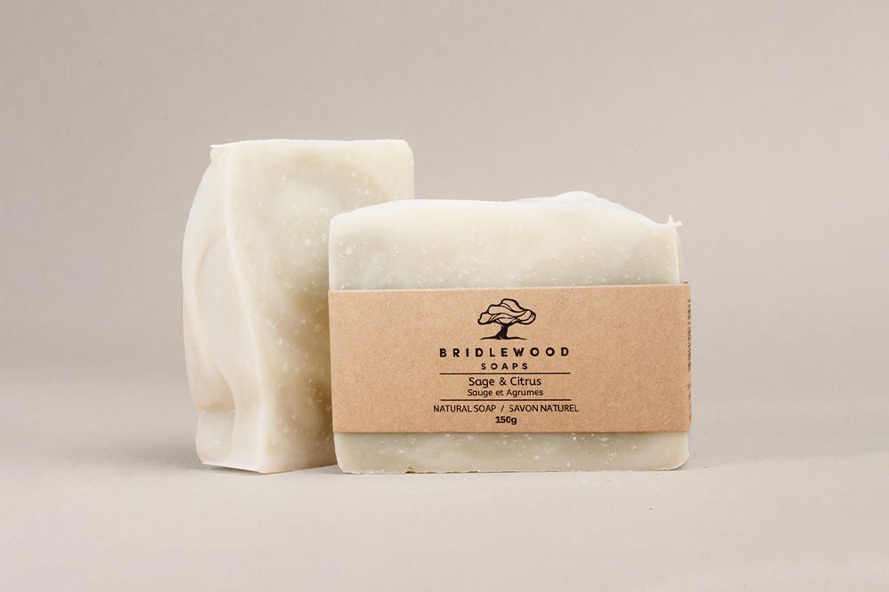 Bridlewood Soaps - Sage & Citrus Bar Soap