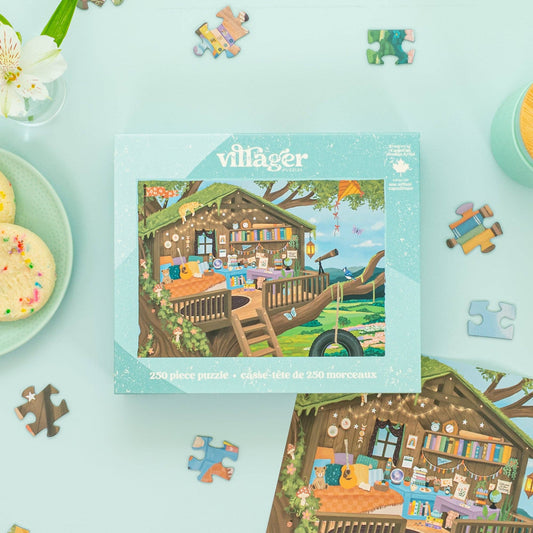 Villager Puzzles - Treetop Hideout | 250 Piece Puzzle