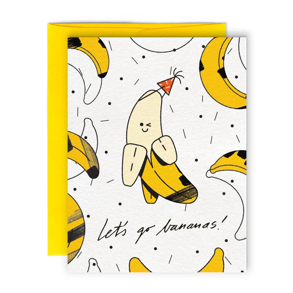 Paperole - BANANAS Greeting card