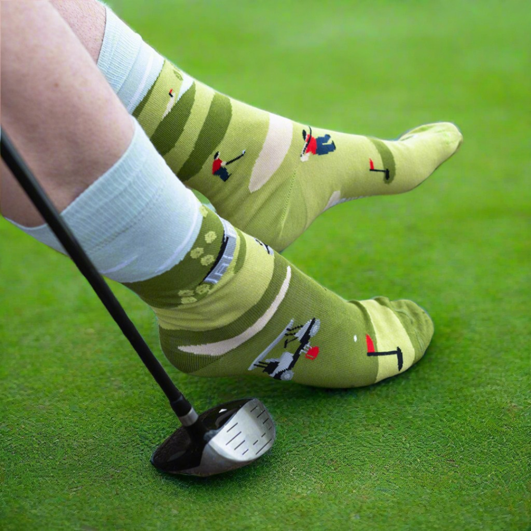 Friday Sock Co. - Men's Golf Scene Socks