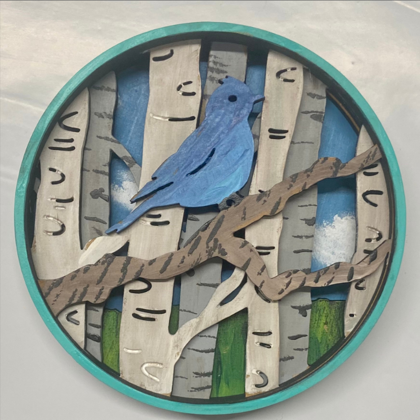 Our Little Makery - Bird Shadow Box Kit