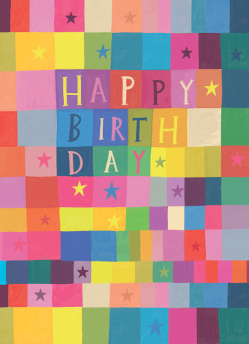 Calypso - BIRTHDAY CHECKERS Card