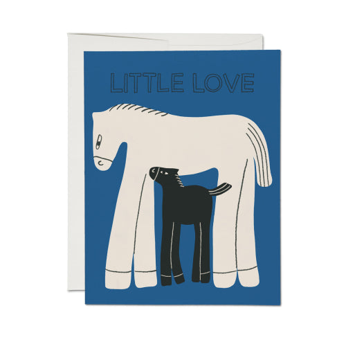 Red Cap Cards - LITTLE LOVE Baby Card