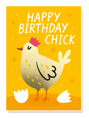 Stormy Knight - BIRTHDAY CHICK Card