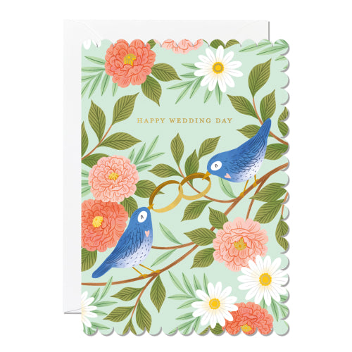 Ricicle Cards - HAPPY WEDDING DAY Card