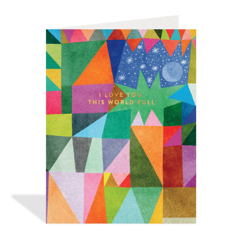 Half Penny Postage - THIS WORLD FULL Card