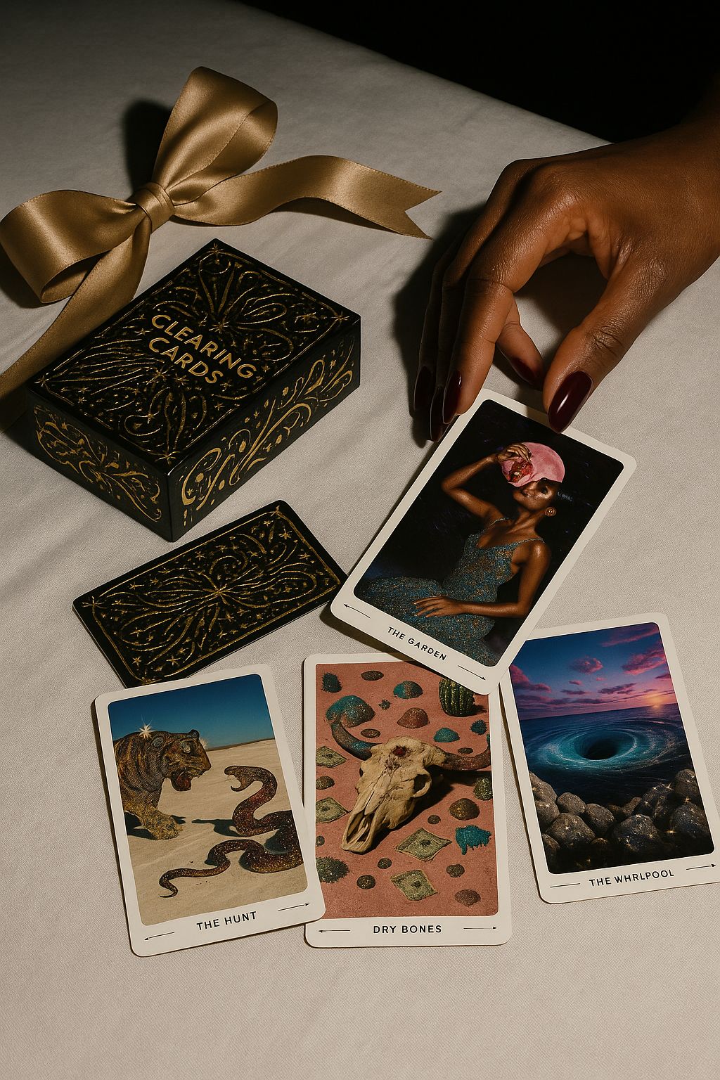 Broad Bent Sisters - CLEARING CARDS Oracle Deck + Guidebook