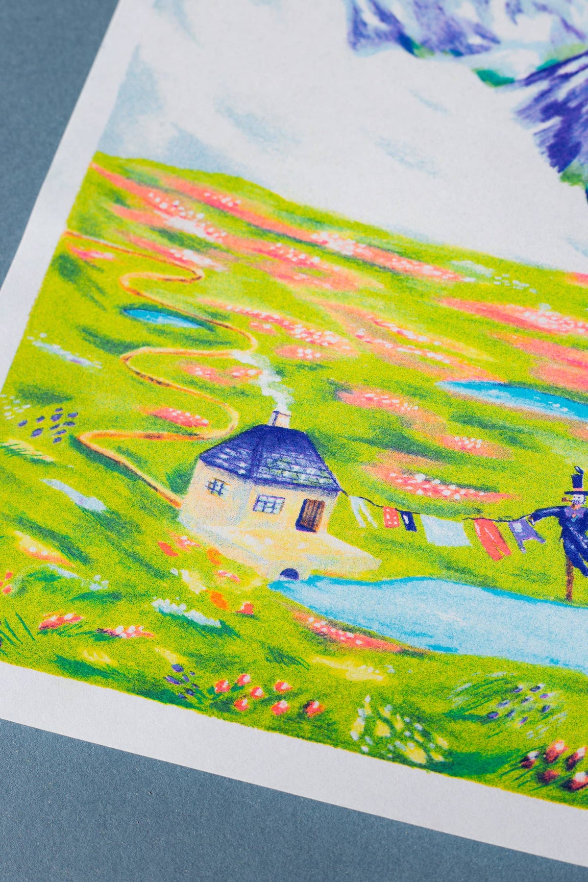 KIBLIND Atelier - HOWL'S MOVING CASTLE L.Olivieri (A3 Print)