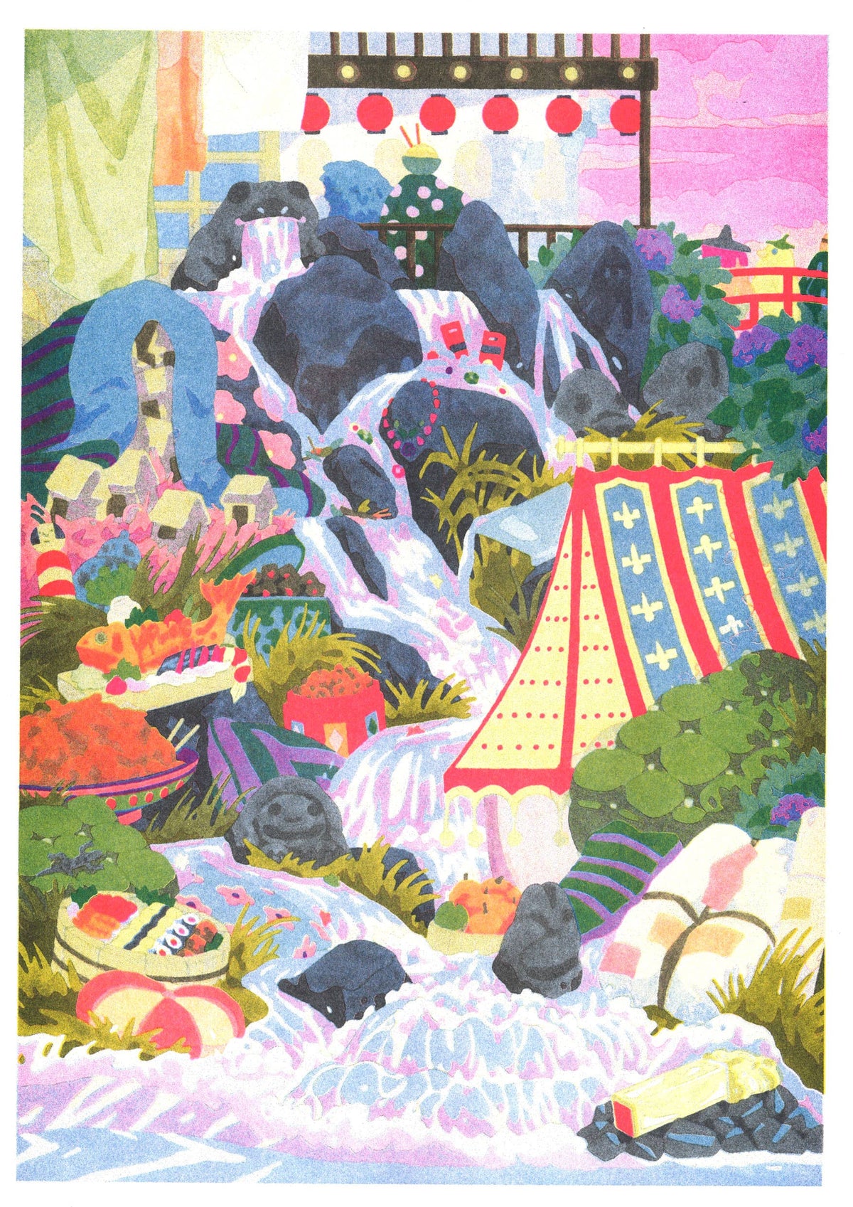 KIBLIND Atelier - SPIRITED AWAY Camille Gobourg (A3 Print)