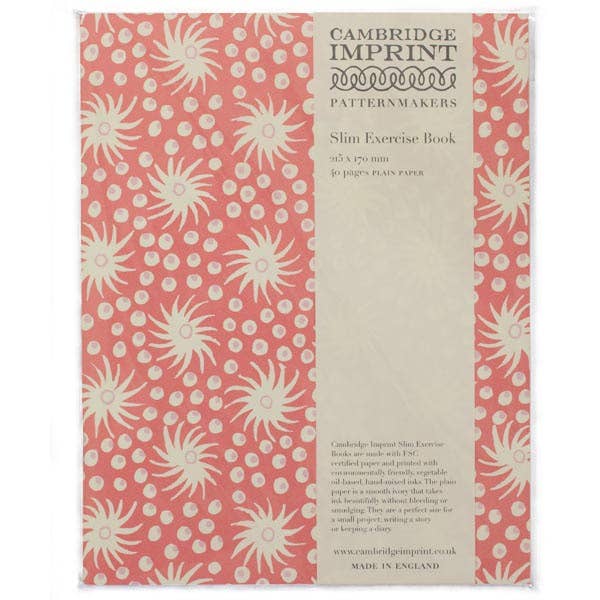 Cambridge Imprint - EXERCISE BOOK Milky Way Old Red and Pink