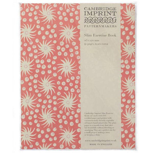 Cambridge Imprint - EXERCISE BOOK Milky Way Old Red and Pink
