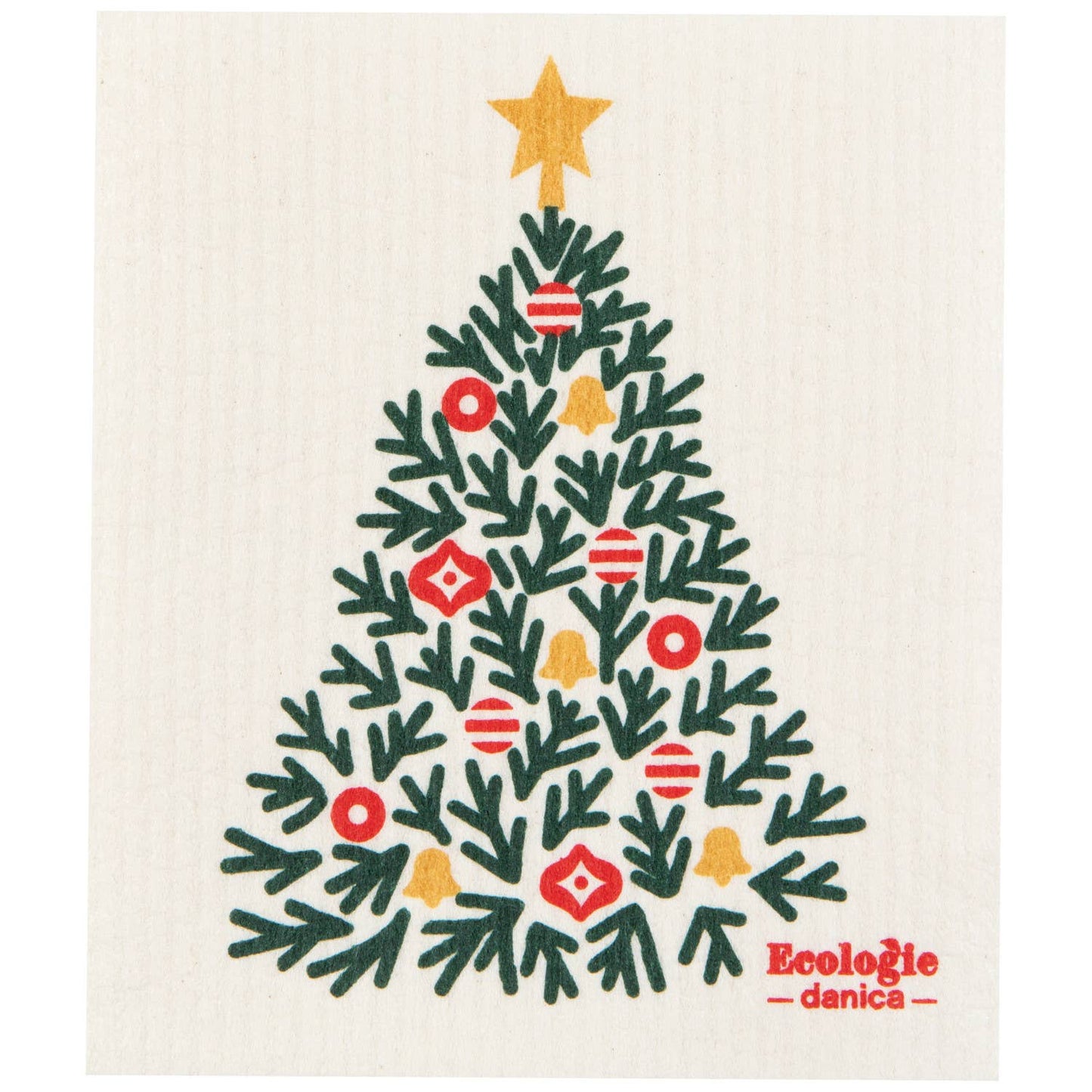 Ecologie - Festive Fir Swedish Dishcloth