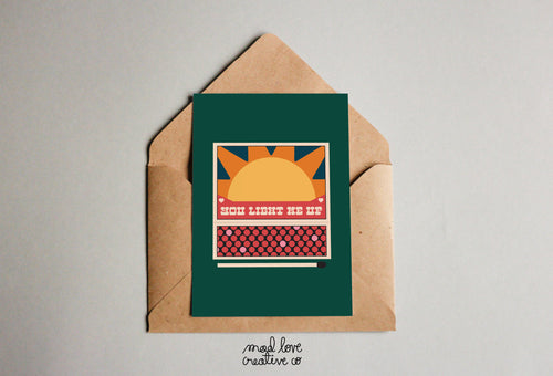 Mad Love Creative Co. - LIGHT ME UP Card